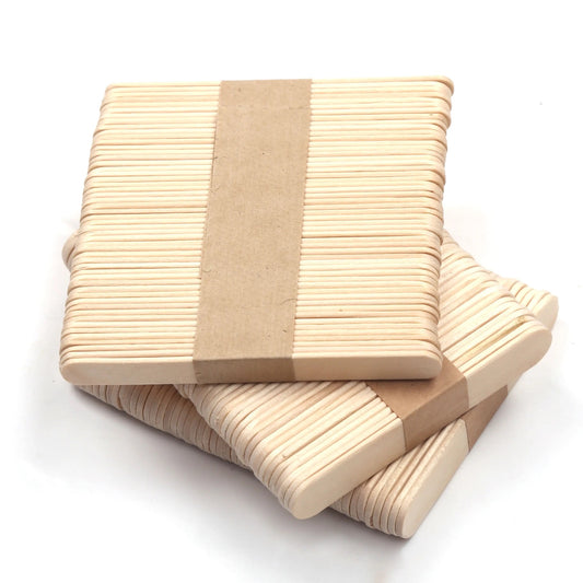 Wooden craft sticks 114mm*10mm (50pcs)