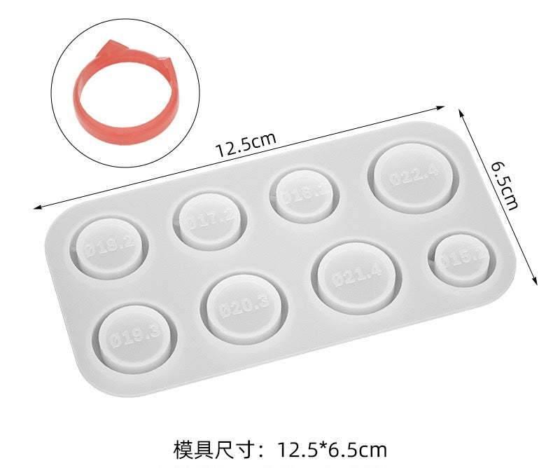 8 in 1 ring mold