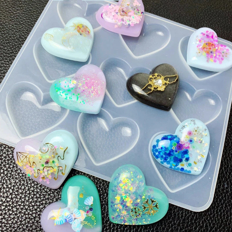 9 in 1 heart mold