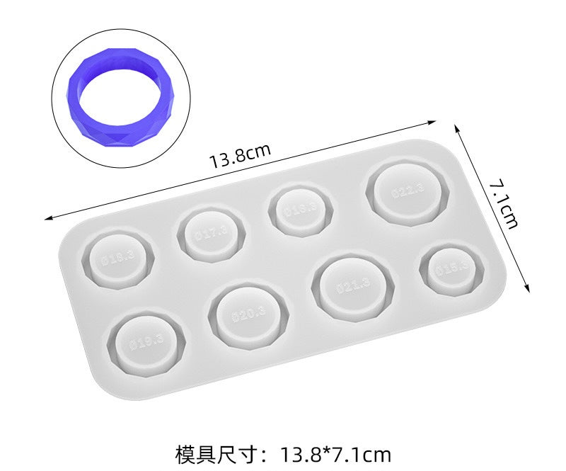 8 in 1 ring mold