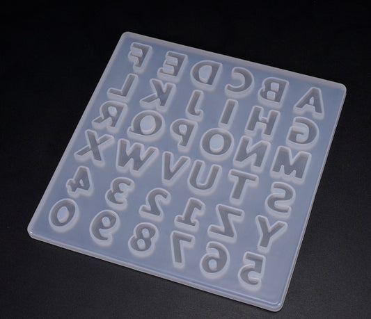 Small alphabet mold